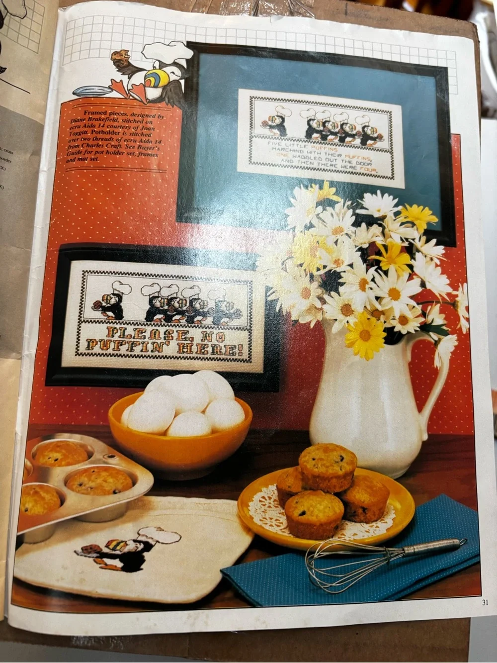 Vintage Cross Stitch & Country Crafts Jan/Feb 87